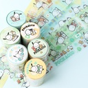 SANRIO-POCHACCO KT86519 SCRAPBOOK ADHESIVE TAPE(WASHI), 3M*5CM, 6 DESIGNS