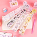 SANRIO KT86557 SCRAPBOOK ADHESIVE TAPE, 4 DESIGNS (KUR, CIN, MY, POM)