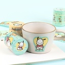 SANRIO-POCHACCO KT86517 SCRAPBOOK ADHESIVE TAPE (WASHI) 6 DESIGNS