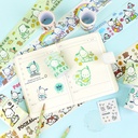 SANRIO-KT86514 POCHACCO SCRAPBOOK ADHESIVE TAPE (WASHI) 6 DESIGNS