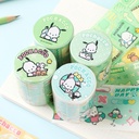 SANRIO-KT86516 POCHACCO SCRAPBOOK ADHESIVE TAPE SPECIAL OIL (WASHI) DESIGNS