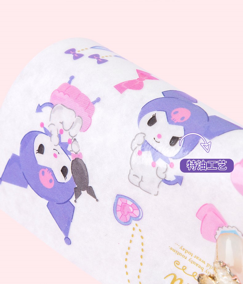 SANRIO-KT86511  STICKER (SPECIAL OIL) EACH BAG HAS TWO PHOTO DESIGN 2PCS/OPP PACKAGE (KUR, CIN, MY)