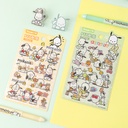 SANRIO-KT86524 POCHACCO PET STICKER2 PHOTO DESIGNS 2 SHEETS/OPP BAG