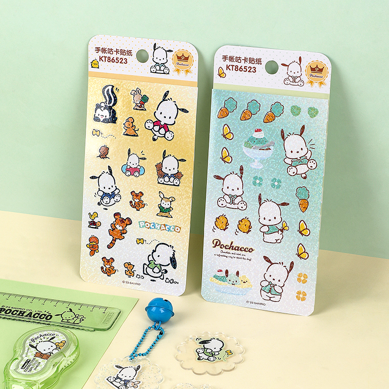 POCHACCO STICKER 2 DESIGNS, 4PCS