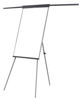 COMIX TRIPOD FLIPCHART EASEL , 26&quot;X38&quot; ALUMINUM FRAME