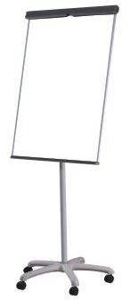 COMIX MOBILE FLIPCHART EASEL, 26&quot;X38&quot; ALUMINUM FRAME