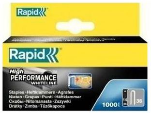 RAPID GALVANIZED STAPLES, 1000 PCS/BOX FOR RSG-R36