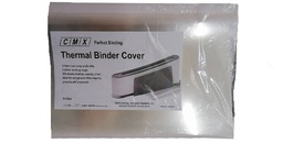 [TBC-10MM-R] THERMAL BINDING COVER, 10MM, A4 , 12PCS./PACK