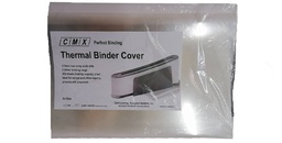 [TBC-8MM-R] THERMAL BINDING COVER, 8MM, A4, 12 PCS/PACK